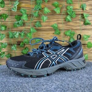 ASICS Women Enduro 7 Sneaker Black Synthetic Sz 7 Medium  Used 2025